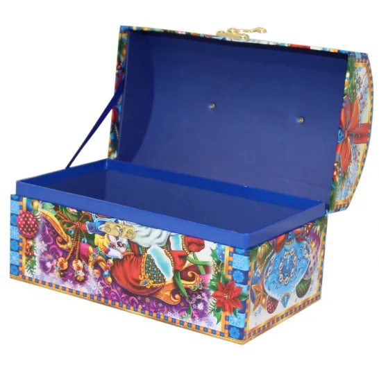 Сладкий новогодний подарок Ларец Мозаика 600 грамм элит